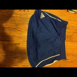 Blue adidas skort